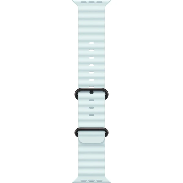 Apple Watch 49/44/45/46mm ledově modrý oceánský řemínek s černým titanem - Řemínky - Obrázek Z369000L01