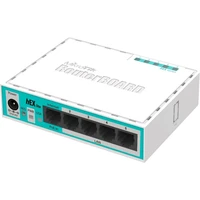 MikroTik RouterBOARD RB750r2 hEX lite router - Switche