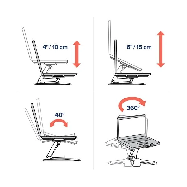 Ergotron NEO-FLEX Stolní stojan pro notebook - Stojánky - Obrázek Z3MB100501