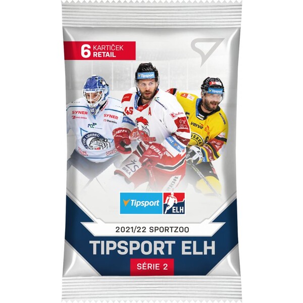 Hokejové karty SportZoo - Retail balíček Tipsport ELH 21/22 – 2. série