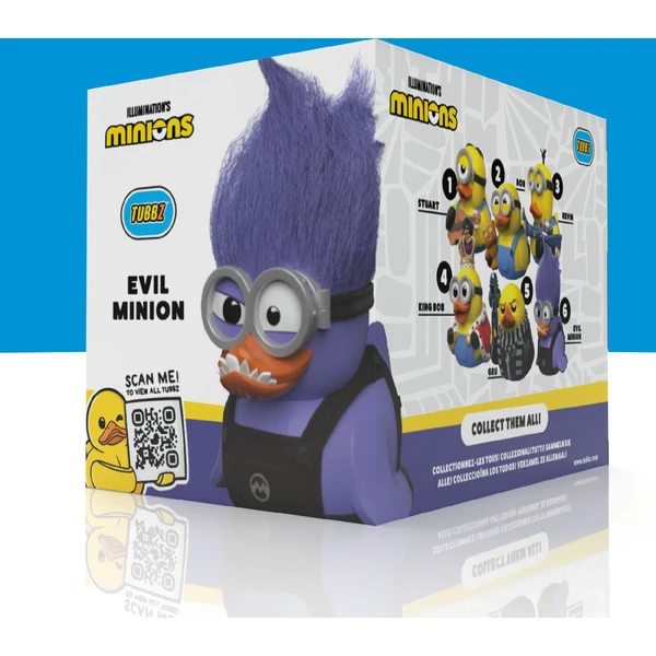 Tubbz kachnička Minions - Purple Minion - Figurky - Obrázek Z40K000K01