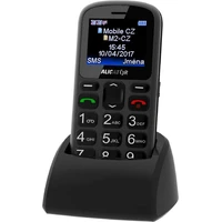 ALIGATOR A321 Senior šedo-černý + stolní nabíječka - Mobilní telefony
