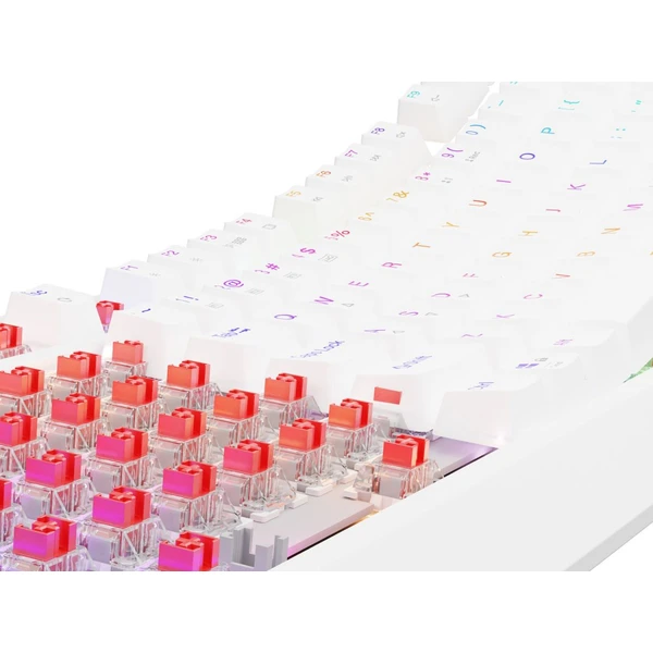 Genesis THOR 230 TKL RGB bezdrátová mechanická klávesnice bílá Outemu Red - Klávesnice - Obrázek Z4I5000O01