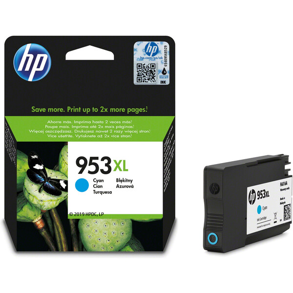 HP F6U16AE č. 953XL Azurová
