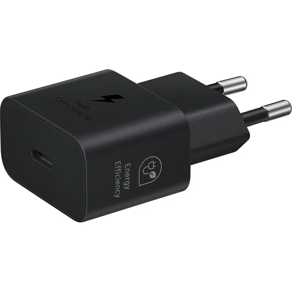 Samsung USB-C 25W GaN nabíječka s USB-C kabelem černá (Bulk) - Nabíječky - Obrázek Z4S6000L01