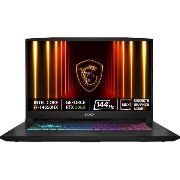 MSI Katana 17 HX (B14WFK-249CZ) černý Černá