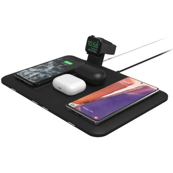 Mophie 4v1 bezdrátová nabíječka černá - Nabíječky - Obrázek Z4WJ100501