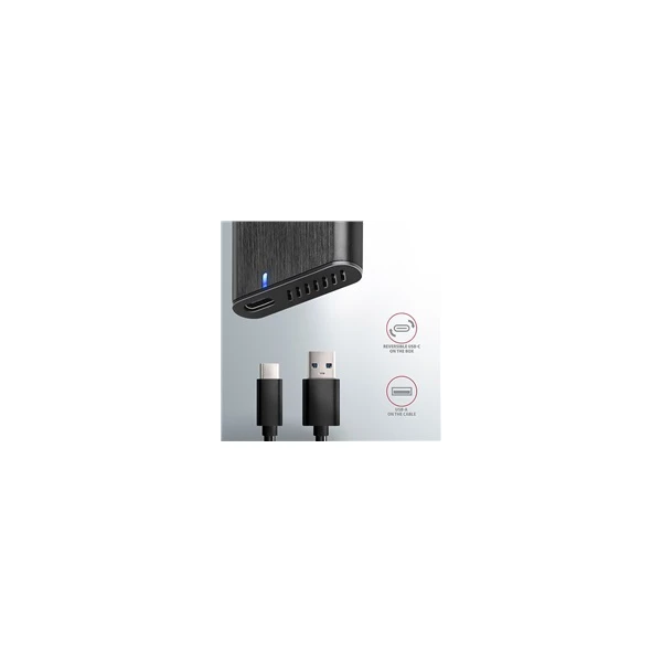 AXAGON EEM2-SBC externí box pro M.2 SATA SSD kovový USB-C 3.2 - Externí boxy - Obrázek Z560700301