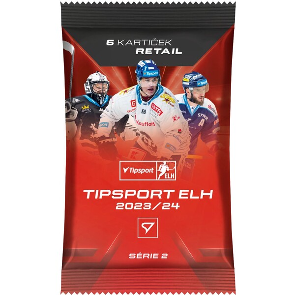 Hokejové karty SportZoo Retail Balíček Tipsport ELH 2023/24 - 2. série
