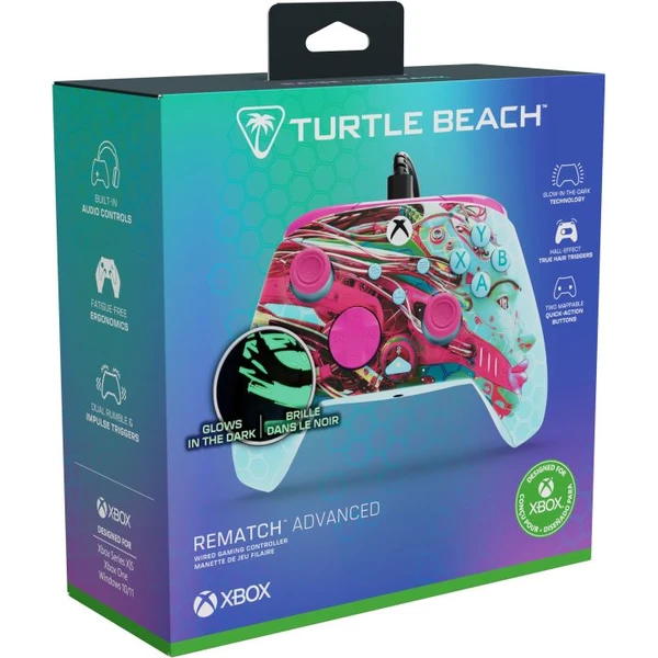 Turtle Beach herní ovladač Rematch Advanced Glow Android Dreams (XBOX/PC)  - Herní ovladače - Obrázek Z5QH000K01