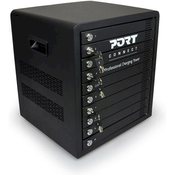 Port Connect 10 Units Individual Door Lock nabíjecí úložiště černý - Nabíječky - Hlavní obrázek