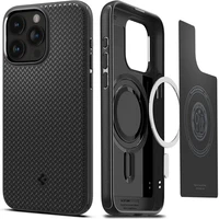 Spigen Mag Armor MagFit kryt iPhone 15 Pro matně černý - Pouzdra