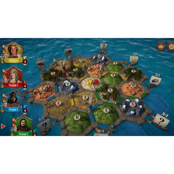 Catan Super Deluxe Console Edition (PS5) - Hry pro PS5 - Obrázek Z6X9000601