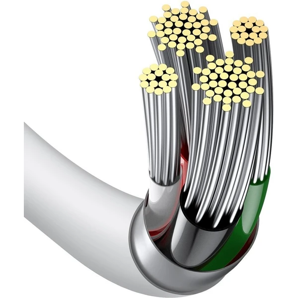 Baseus Superior USB-A/Lightning napájecí kabel 1m bílý - Kabely a redukce - Obrázek Z76E300401