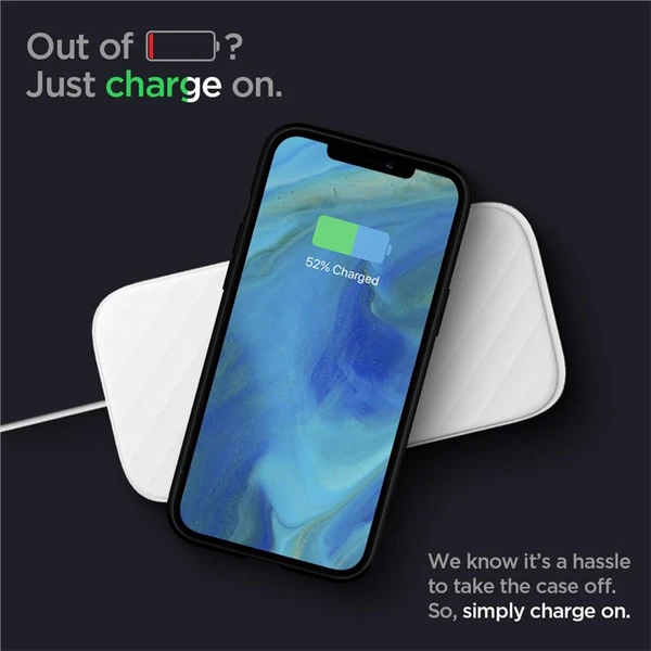 Spigen Rugged Armor kryt iPhone 12 / 12 Pro černý - Pouzdra - Obrázek Z7B3200401