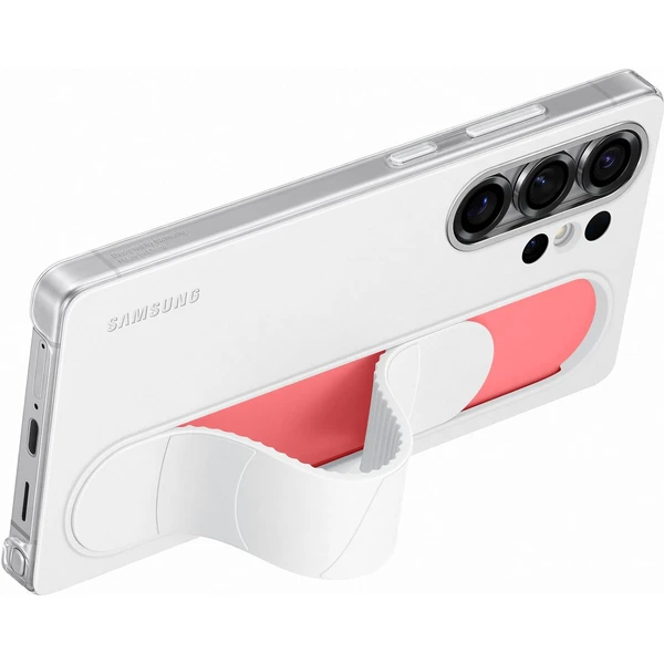 Samsung Standing Grip Case kryt s poutkem Galaxy S25 Ultra bílý - Pouzdra - Obrázek Z7CC000J01
