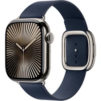 Apple Watch 42/41/40/38mm temně modrý řemínek s moderní přezkou M - Řemínky