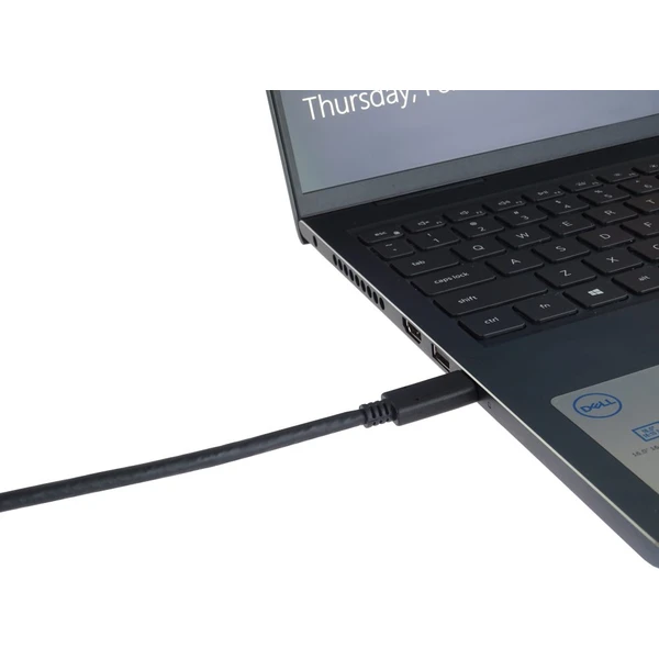 PremiumCord USB-C/USB-C napájecí kabel 60W 1m černý - Kabely a redukce - Obrázek Z7TWF00101