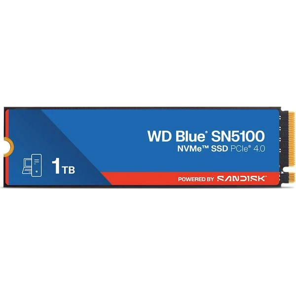 WD BLUE SSD NVMe 1TB PCIe SN5100 Gen4 WDS100T5B0E