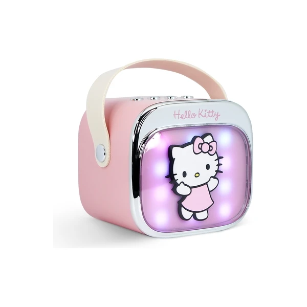 LED Karaoke reproduktor s mikrofonem OTL - Hello Kitty PopSing  - Mikrofony - Obrázek Z89L000K01