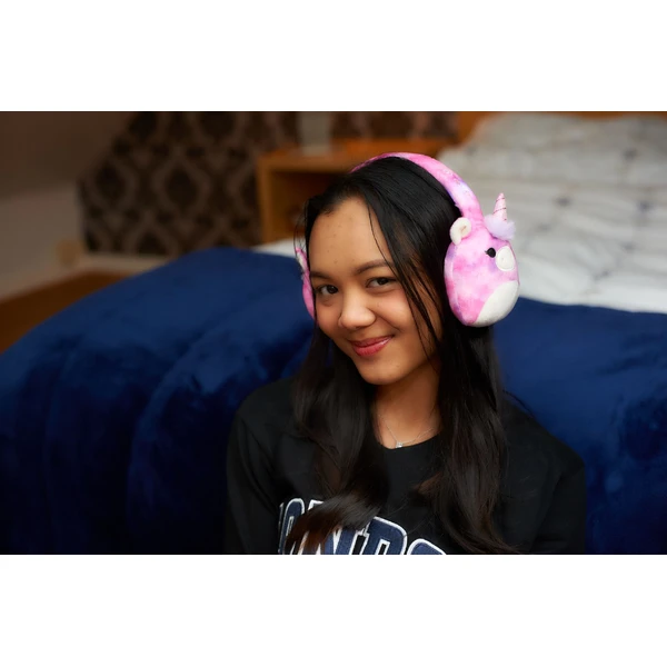Lazerbuilt bezdrátová sluchátka Squishmallows - Lola (plyšová) - Sluchátka - Obrázek Z8BG000K01