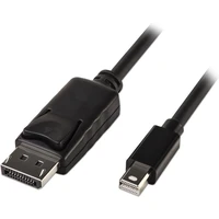 PremiumCord Mini DisplayPort/DisplayPort 1.2 kabel 4K 1m černý - Kabely a redukce