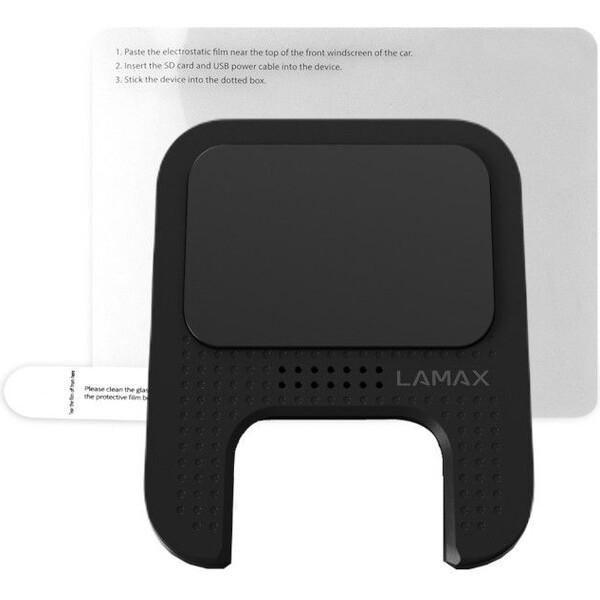 LAMAX F10 GPS 4K holder Černá