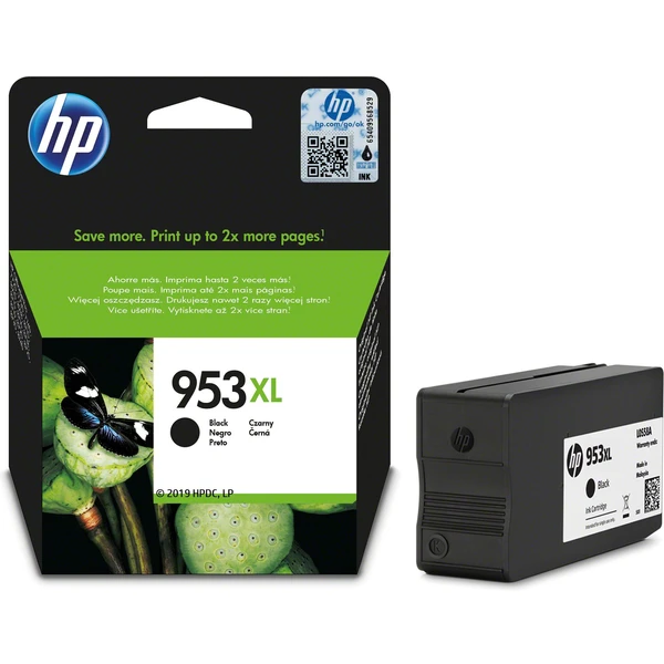 HP L0S70AE č. 953XL Černá originální - Cartridge - Obrázek Z8PG100501