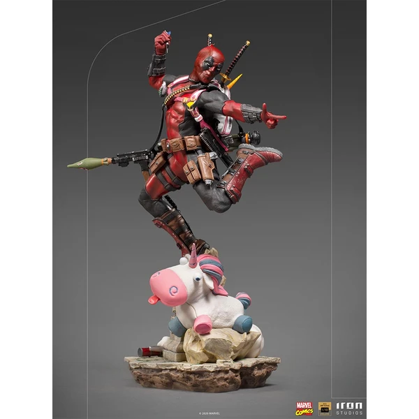 Soška Iron Studios - Deadpool Deluxe BDS Art Scale 1/10 - Marvel Comics - Sochy a sošky - Obrázek Z8PJ100201