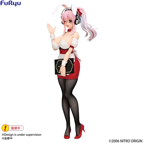 Soška Furyu BiCute Bunnies: Super Sonico - Waitress Vesion 28 cm - Sochy a sošky - Obrázek Z8T9000O01
