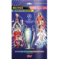 Fotbalové samolepky Topps Champions League 2025 Multipack (5 balíčků) - Fotbalové karty