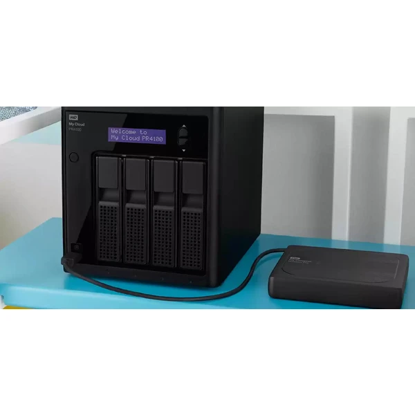 WD My CLOUD PR 4100, 24 TB (4x6TB) 3,5", RJ45, NAS - NAS servery - Obrázek Z953000N01