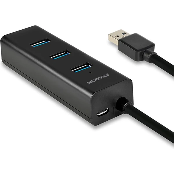AXAGON HUE-S2BL 4-Port USB 3.0 Charging hub - USB huby - Obrázek Z97HF00101