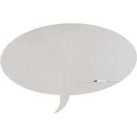 Rocada Skin Shape Talk 6440-7035 magnetická tabule světle šedá RAL 7035 - Magnetické tabule