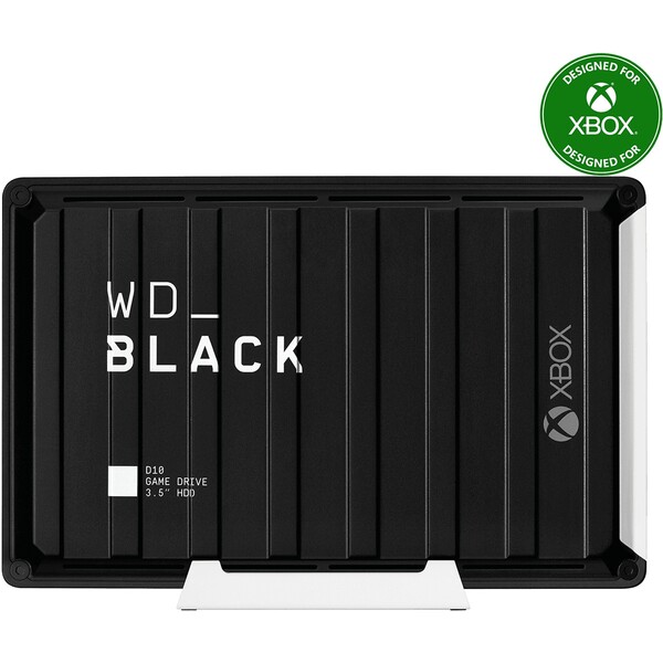 WD BLACK D10 Game Drive 12TB pro XBOX 3.5" externí disk WDBA5E0120HBK-EESN Černá