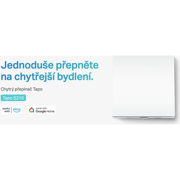 Smart Light Switch 1-Gang 1-Way - Čidla - Obrázek ZACI300401