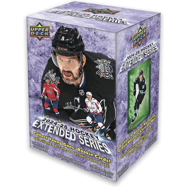 Hokejové karty 2024-25 Upper Deck Extended Series Hockey Blaster Box