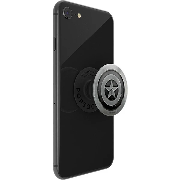 PopSockets PopGrip - Captain America Monochrome - Držáky - Obrázek ZAX5000O01