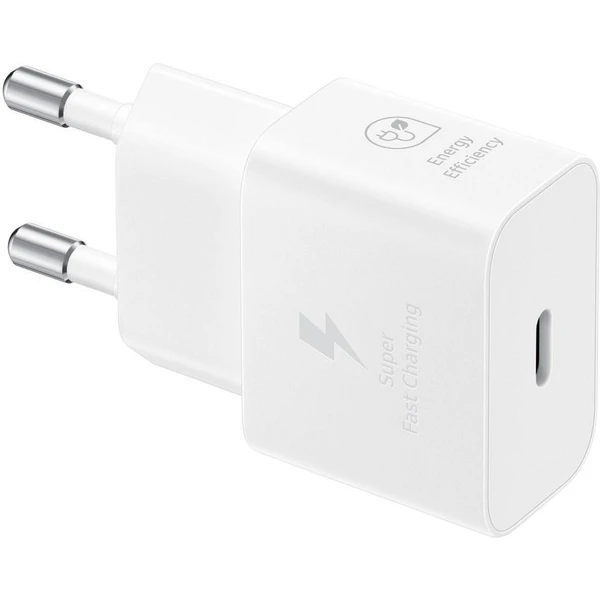 Samsung USB-C 25W GaN nabíječka (s kabelem) bílá - Nabíječky - Obrázek ZB68000701