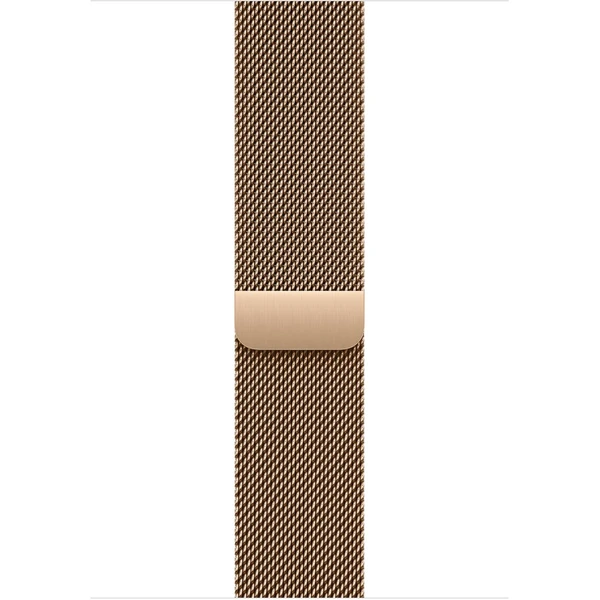 Apple Watch 49/46/45/44mm zlatý milánský tah S/M - Řemínky - Obrázek ZB99000N01