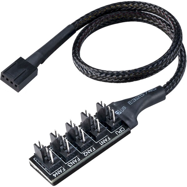 Akasa FLEXA FP5H 5 x PWM z MB PWM (AK-CBFA08-30BK)