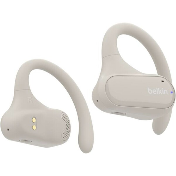 Belkin SoundForm ClearFit Open-Ear Wireless Earbuds Béžová
