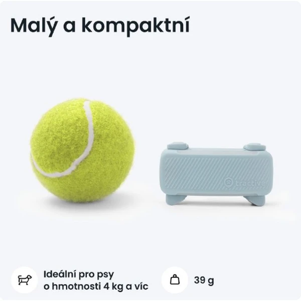 Tractive GPS DOG 6 lokátor polohy a aktivity pro psy mátový - GPS moduly - Obrázek ZBTD000L01