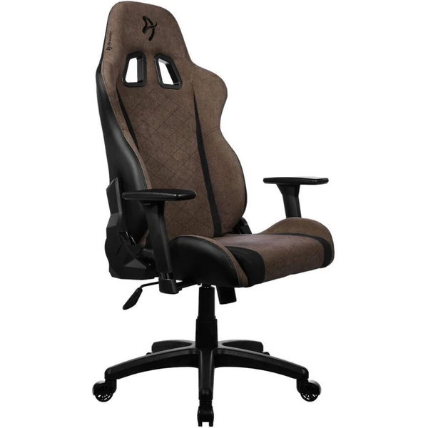 AROZZI AVANTI Soft Fabric herní židle hnědá - Židle - Obrázek ZC4D000O01