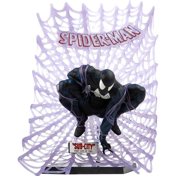 Figurka McFarlane Toys MARVEL COLLECTION - SPIDER-MAN (SPIDER-MAN #1 BLACK SUIT)(CHASE)
