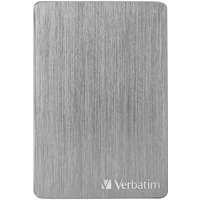 VERBATIM Store 'n' Go HDD 2TB USB 3.2/USB-C Gen 1 ALU Slim šedý - Pevné disky