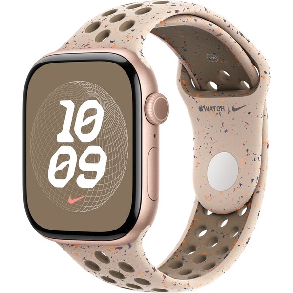 Apple Watch 46mm Desert Stone sportovní řemínek Nike - M/L MYL93ZM/A