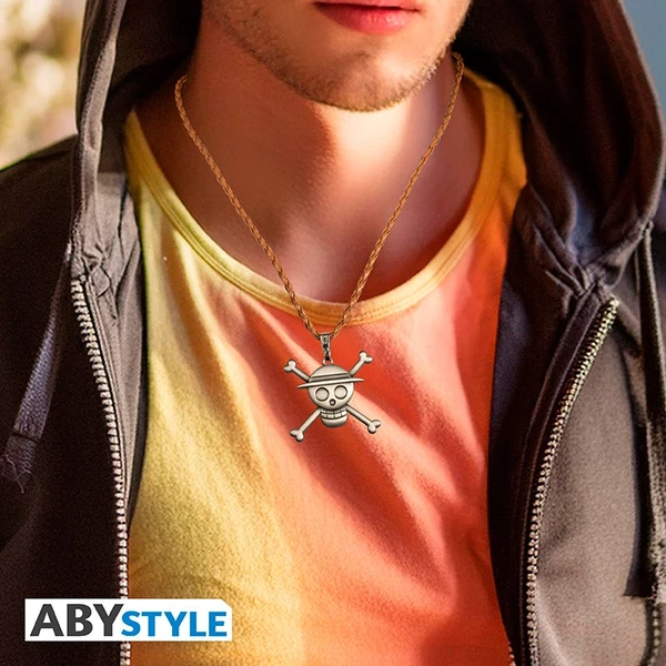 Náhrdelník Abysse Corp One Piece - Skull - Přívěsky a náhrdelníky - Obrázek ZCXH000K01