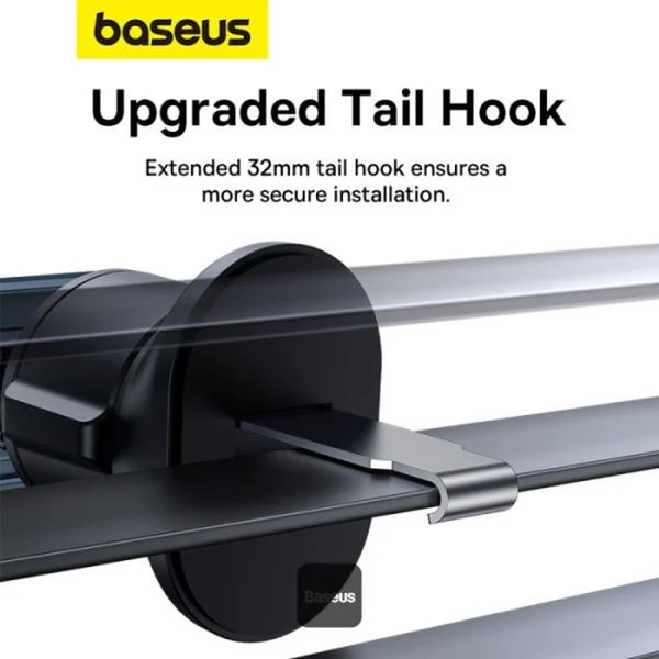 Baseus MagPro držák do auta s magnetem do ventilační mřížky černý - Držáky - Obrázek ZD9R000K01