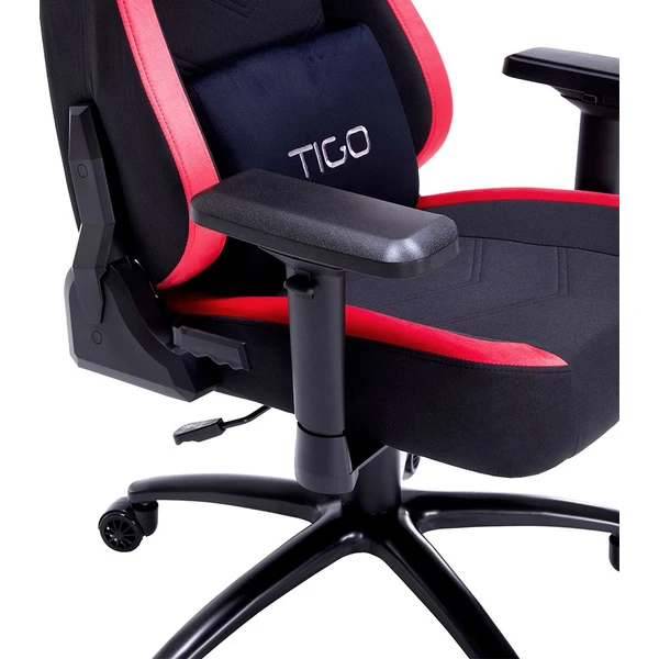 TIGO Raider herní židle černočervená - Židle - Obrázek ZDMF000K01